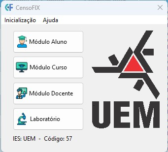 Tela de inicialização